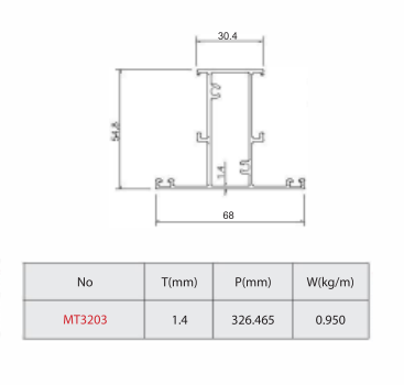 Đố tĩnh mở quay có lỗ vít hệ 55
