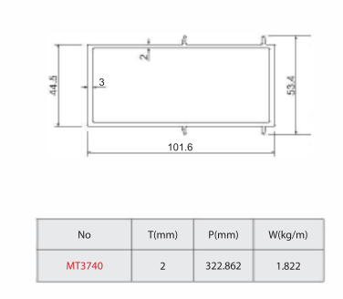 Nối khung bao cửa loại dày 44.5 hệ 55