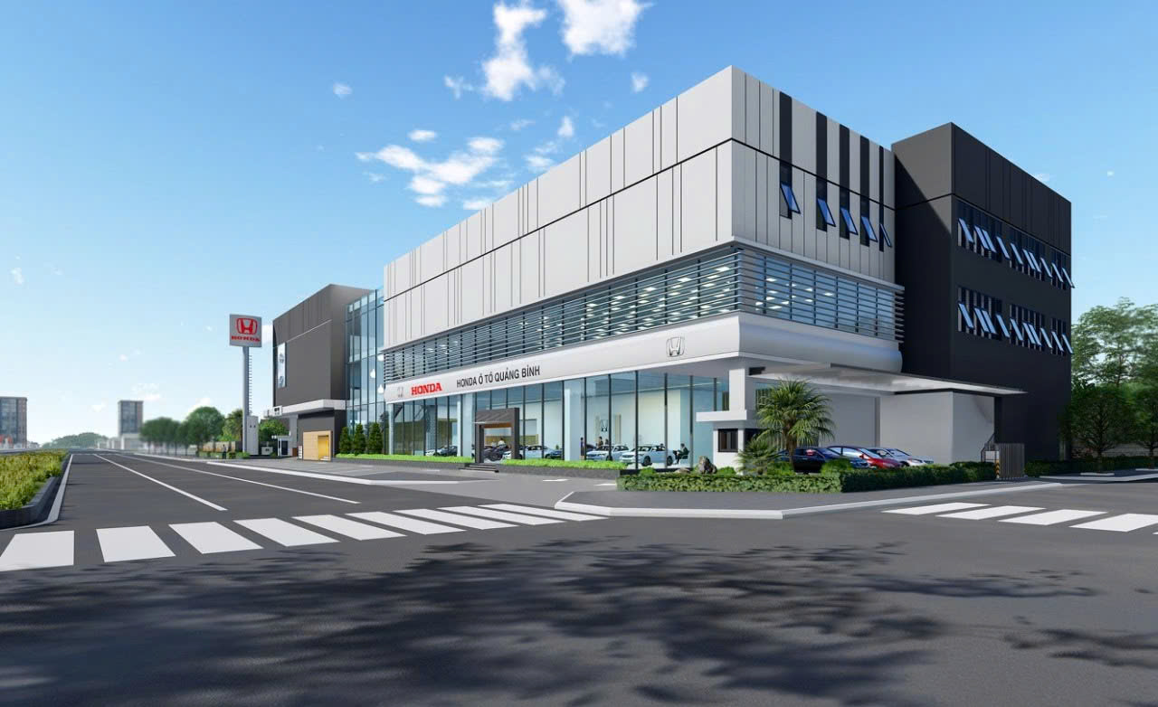 NISSAN Quang Binh Car Showroom – A Modern Showcase by PGA Aluminium